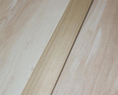 Flex Ausgleichsprofil Holzdekor 3-tlg. Ahorn für Laminat Parkett 90cm