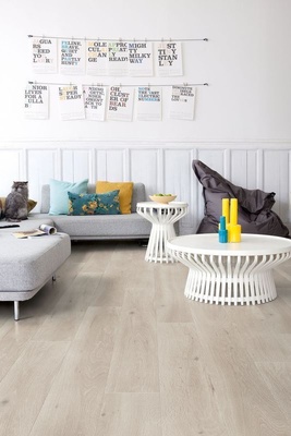 Quick-Step Laminat Largo Long Island Eiche hell LHD